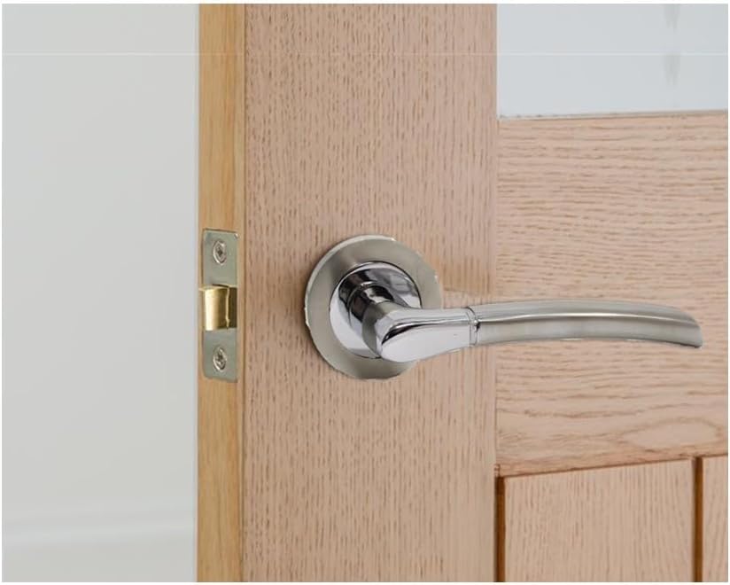 Epsom Chrome Satin Internal Door Handles