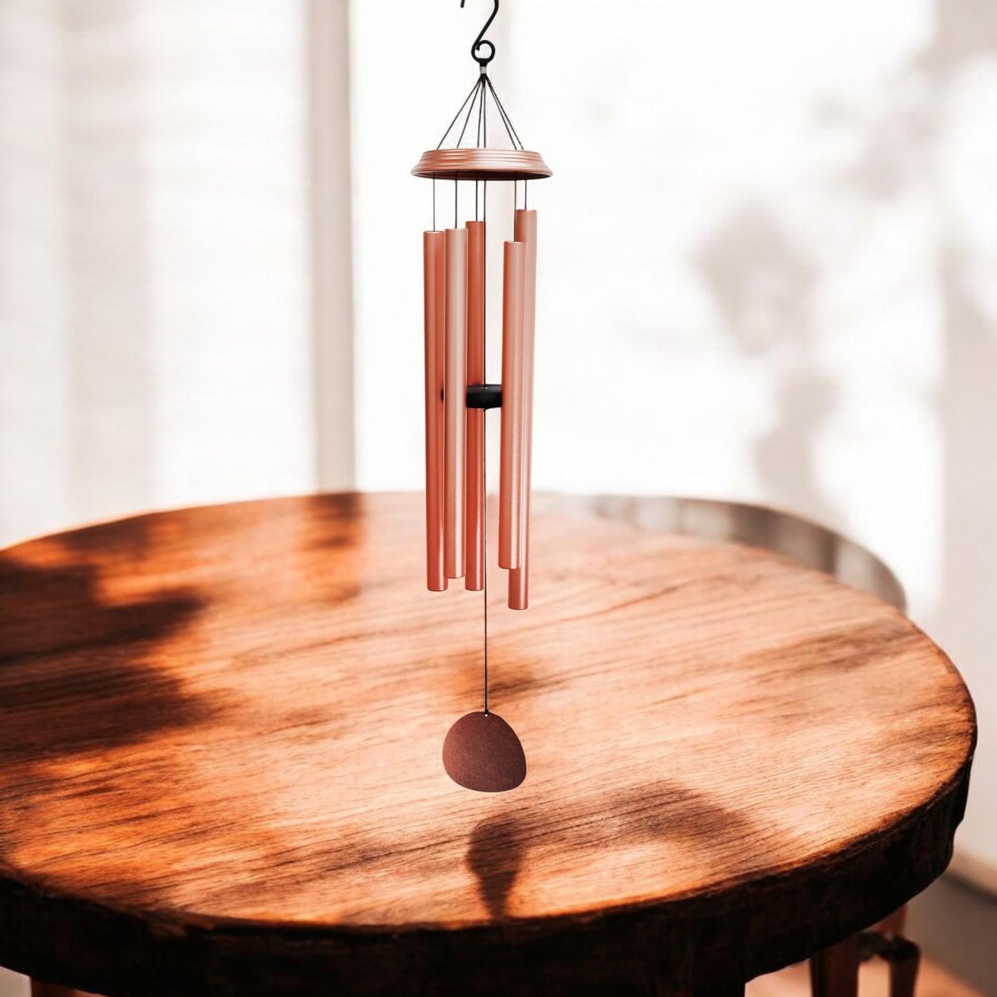Concerto Musical Wind Chime – 36" Rose Gold (91cm x 15cm x 15cm) | Large Deep-Tone Metal Wind Chime for Outdoor & Indoor Décor