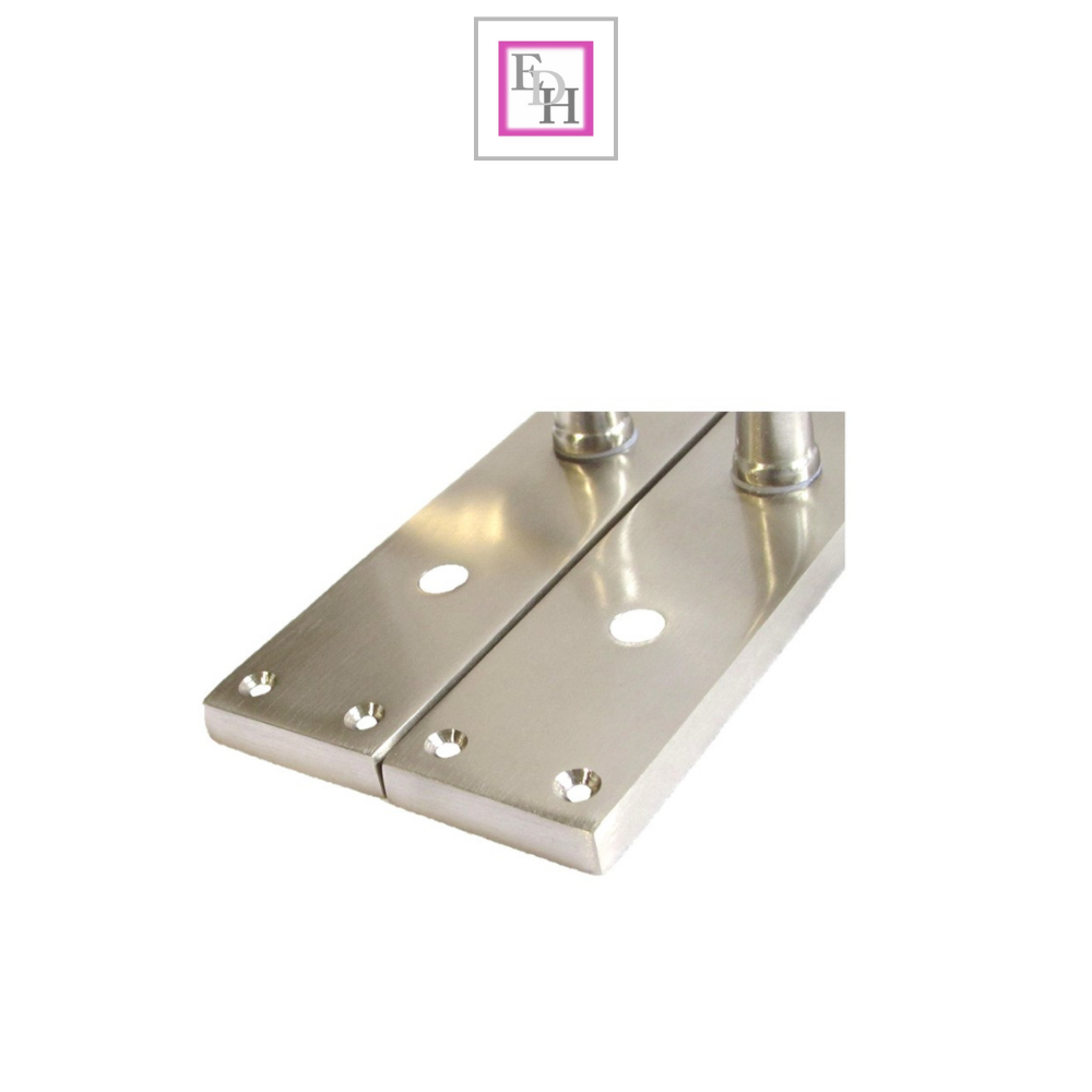 Internal Satin Bathroom Door Handle with Privacy Lock Set Victorian Style, 2 Pairs