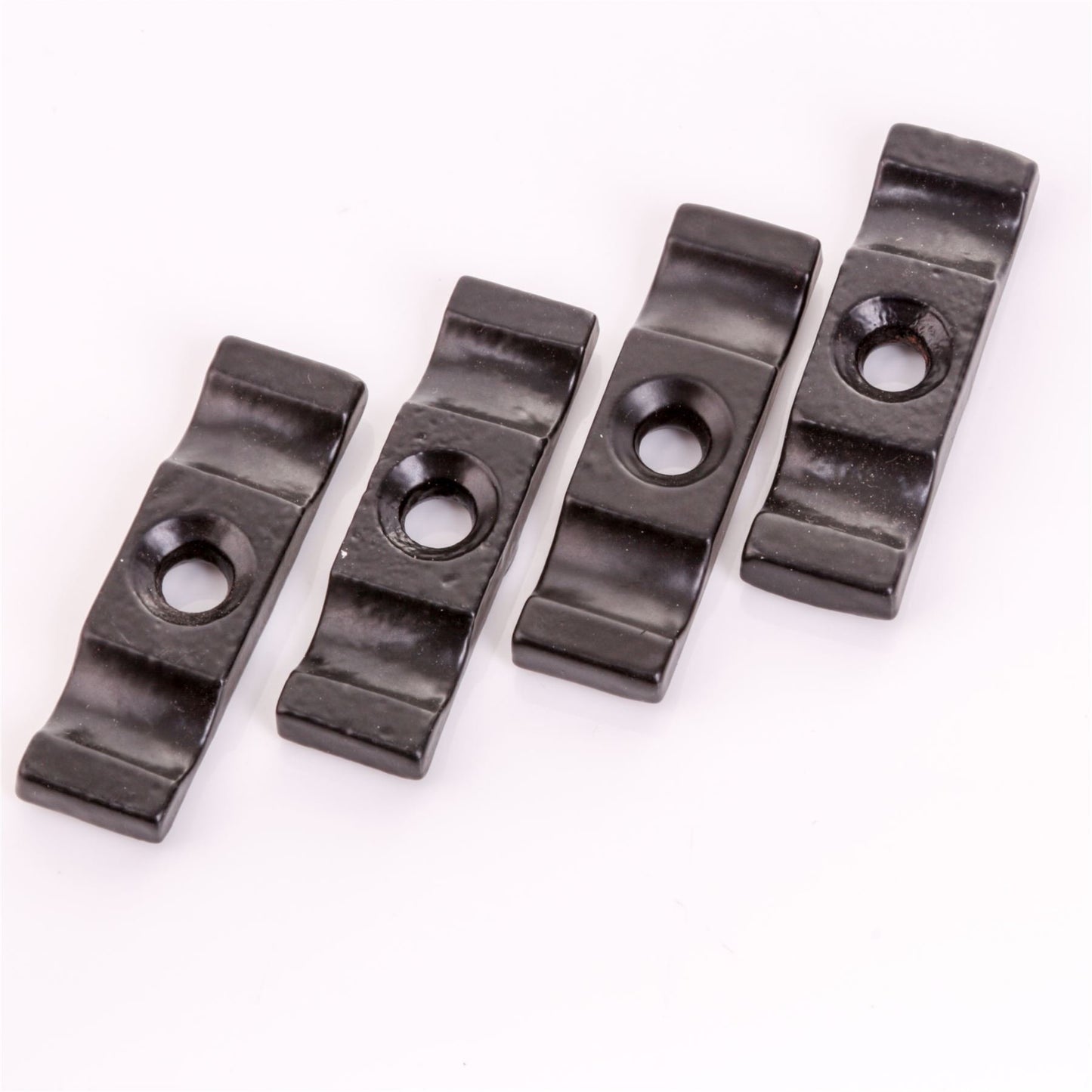 4X Black Extra Large 2" Turn Button Catches - Shed Door/Gate & Rabbit Hutch Latches