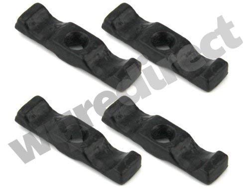 4X Large Turn Button Latch 2.5" 63mm Black Shed Spin Catch Rabbit Hutch Gate