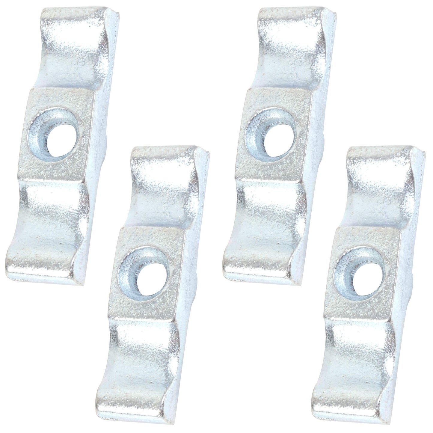 4X Large Zinc Plated Turn Buttons 2" (47mm) Cabinet Cupboard Wardrobe Hutch Cage Coop Door Latch Catch Lock