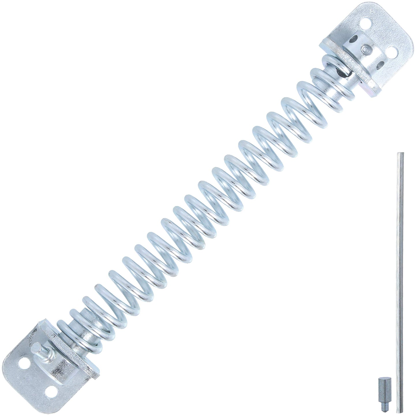 8" (200mm) Zinc Automatic Closing Garden Gate Spring Closer Swing Fence Replace