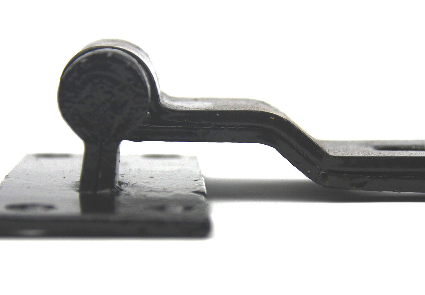 Wyre Direct Gate Hinges Cranked Hinges Design, Gate Hinges for Wooden Gates - Heavy Duty Stable Door Hinges, Hook and Band Gate Hinges for Secure Fittings - Galvanised Gate Hinges 400mm (16") 1Pair