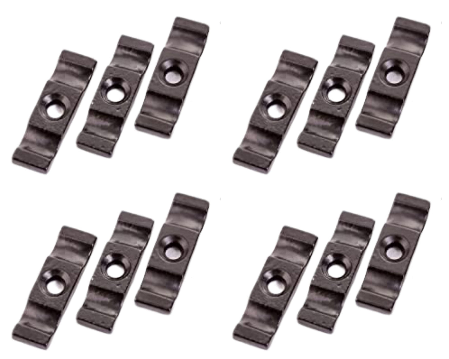 Haven Heritage 12 X Black Large 2" Turn Button Catches - Shed Door/Gate & Rabbit Hutch Latches