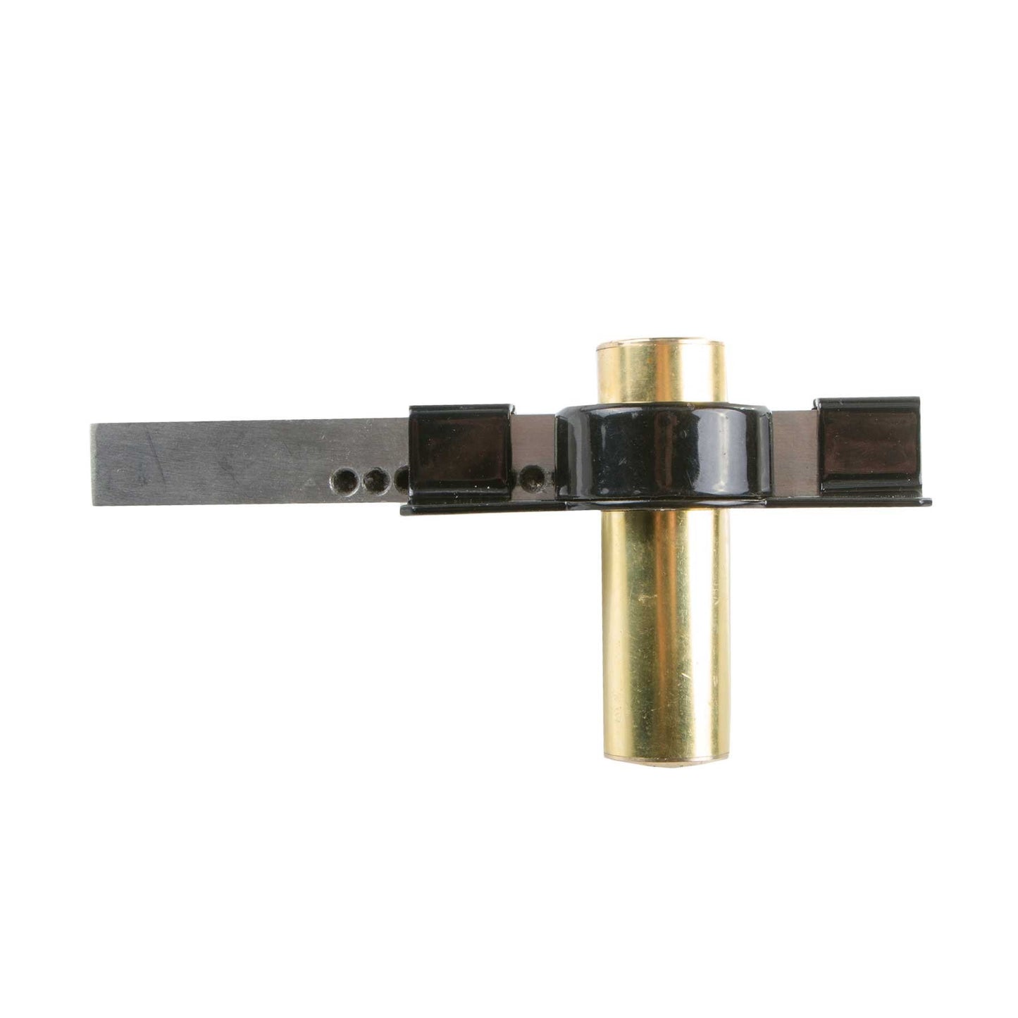 Twin Pack Perry 1127A050BK 50mm No 1127 Double Locking Long Throw Lock with Elongated Keep and Stainless Steel Bar