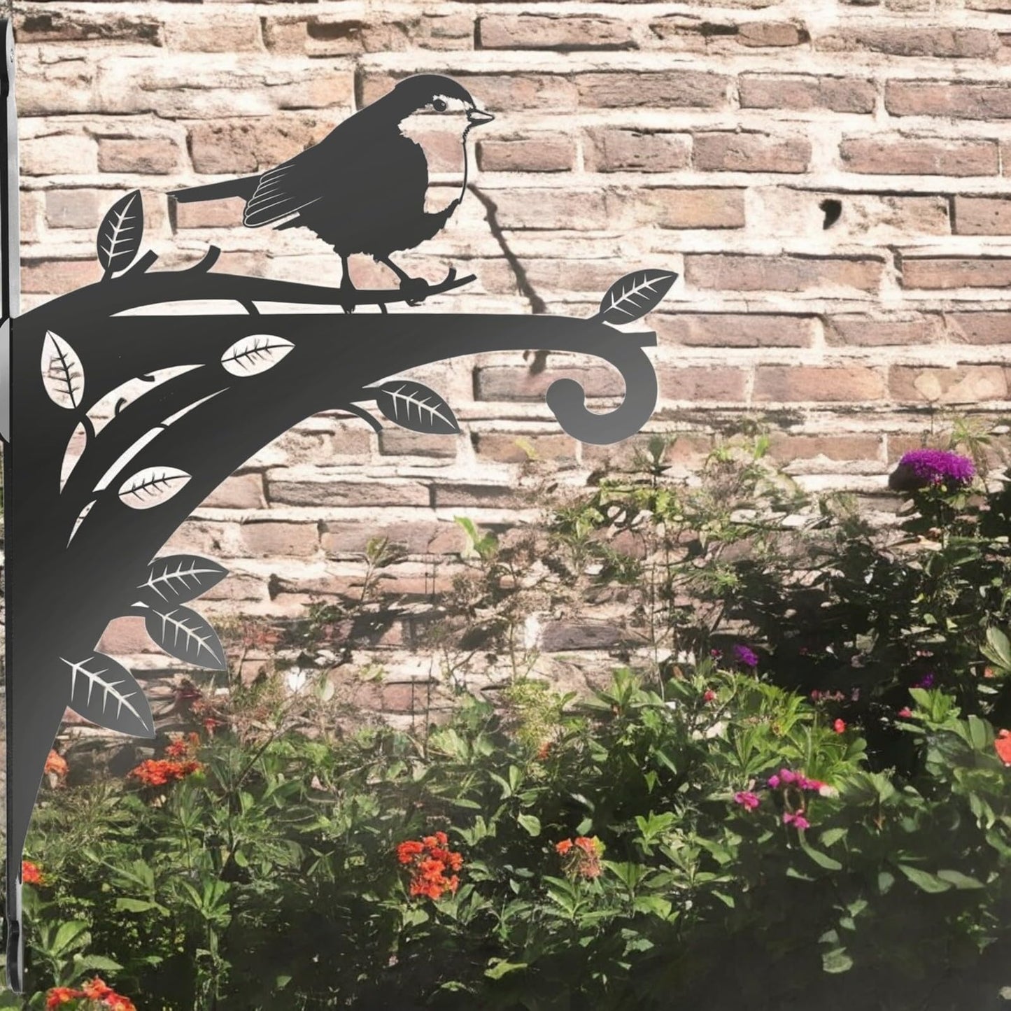 Epsom Door Handle Decorative Metal Robin Hanging Basket Bracket – Heavy-Duty Wall Hook for Planters, Bird Feeders & Outdoor Décor