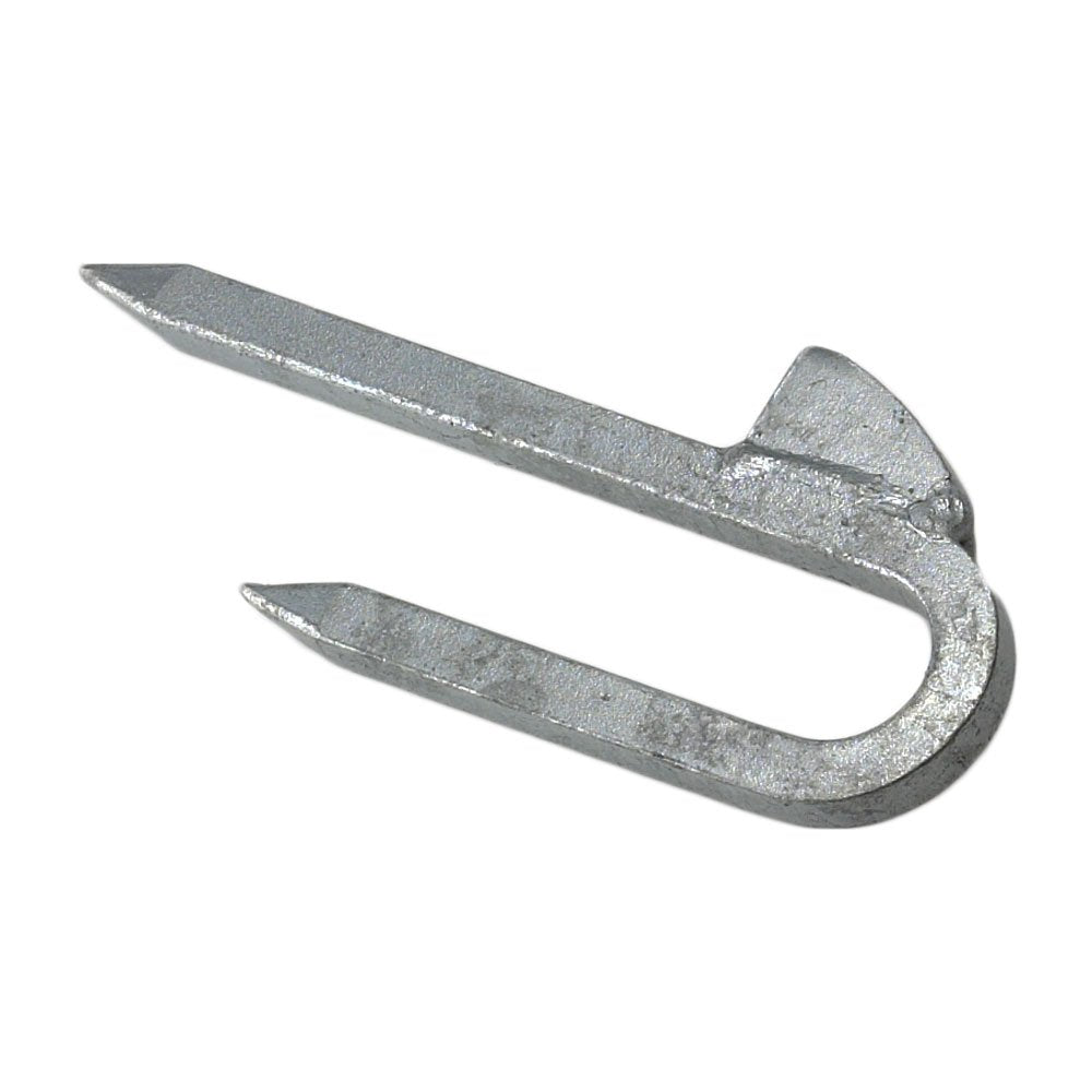 Owlett Jaton 132/SC Double Leg Staple Catch for Field Gate Spring 203mm / 8inch - Galvanised