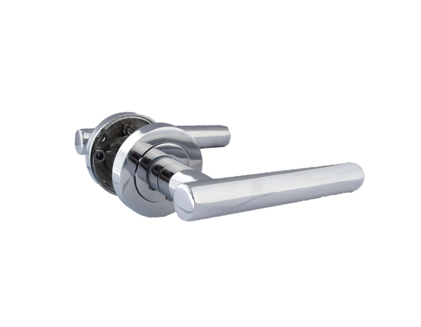 Epsom Door Handle- Straight T Bar Internal Latch & Tubular Latch, Essential Sets for Internal, Featuring Polished Chrome Finish, Door Latch Compatibility for Home & Office (6 Set)