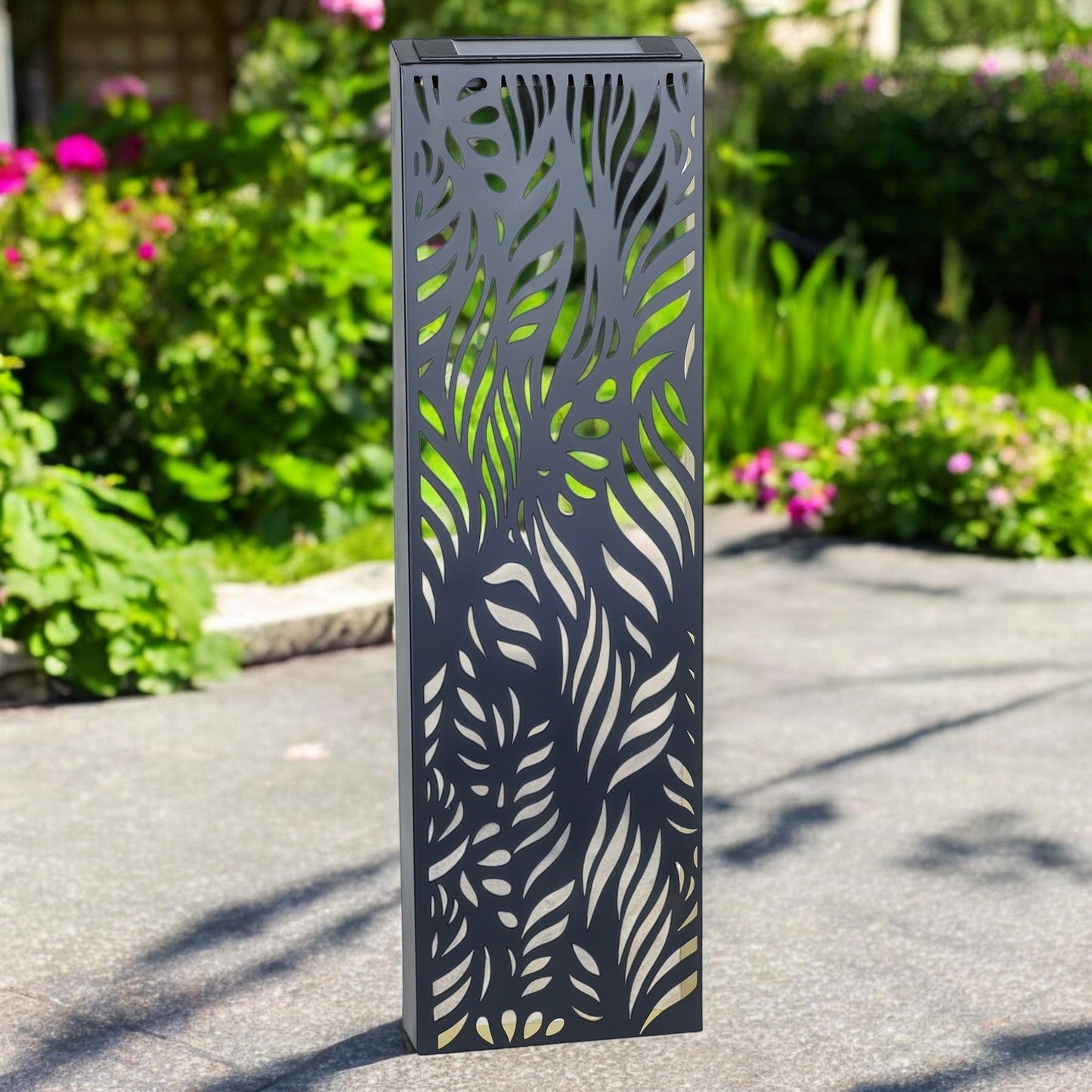 Metal Leaf Solar Wall Panel