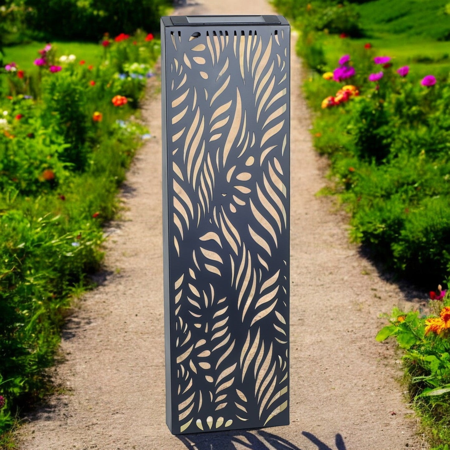 Metal Leaf Solar Wall Panel