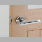 Epsom Modern Chrome Door Handles