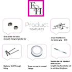 Epsom Modern Chrome Door Handles
