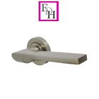Modern Satin Nickel Door Handles