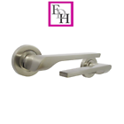 Modern Satin Nickel Door Handles