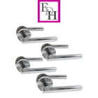 Epsom Modern Chrome Door Handles