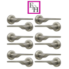 Modern Satin Nickel Door Handles