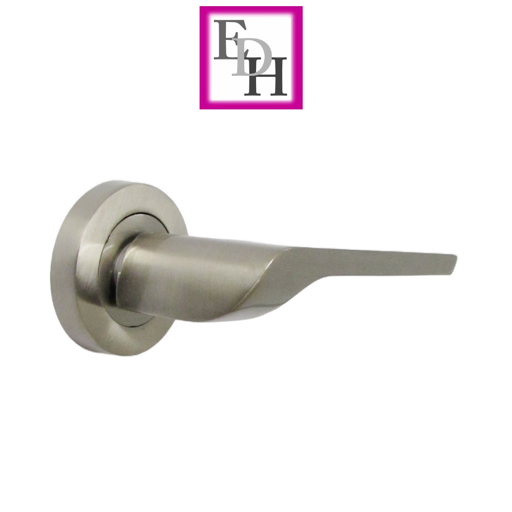 Modern Satin Nickel Door Handles