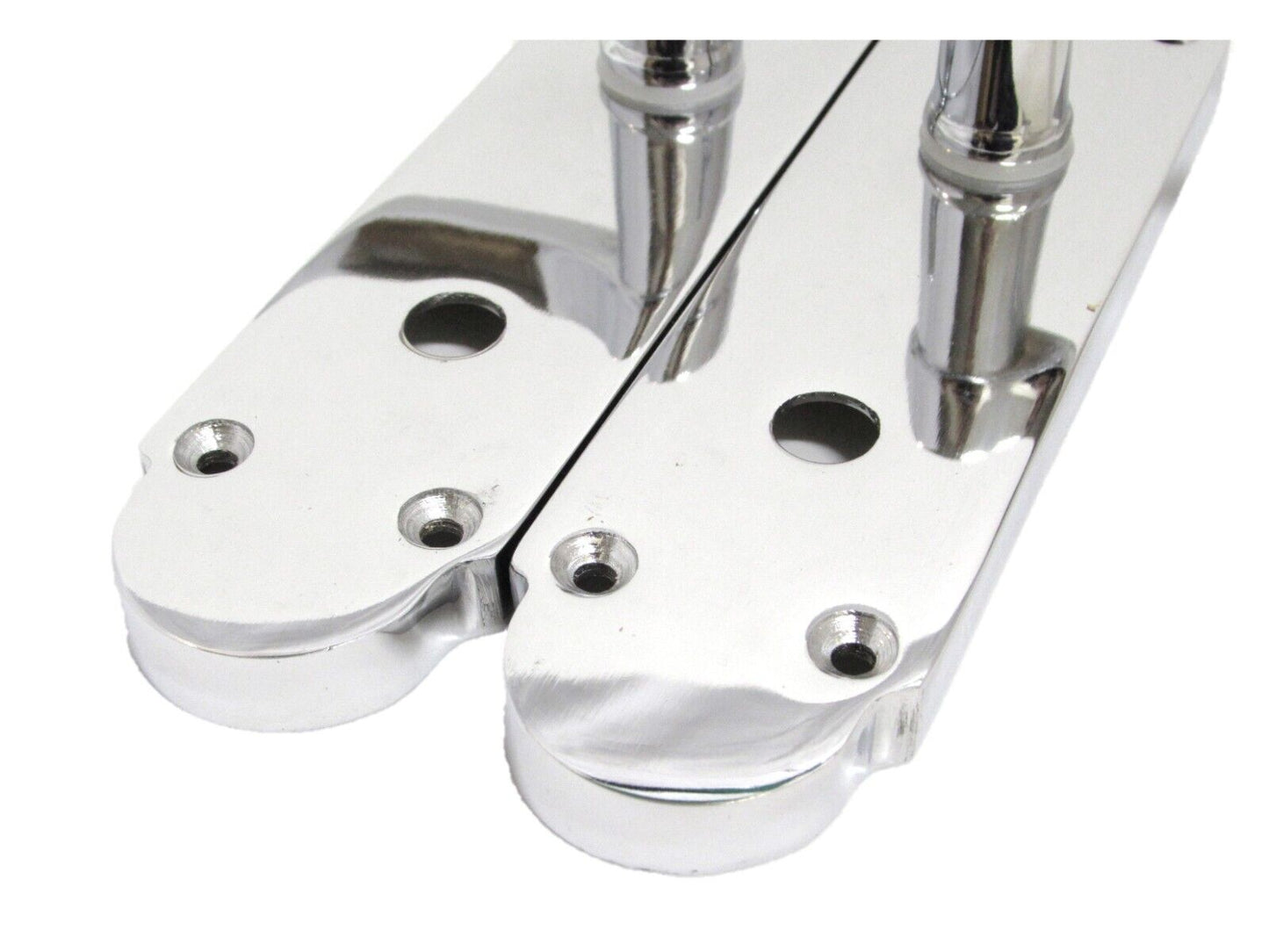 "Epsom Door Handle Set – Chrome Internal Lock Door Handles (170mm x 42mm)