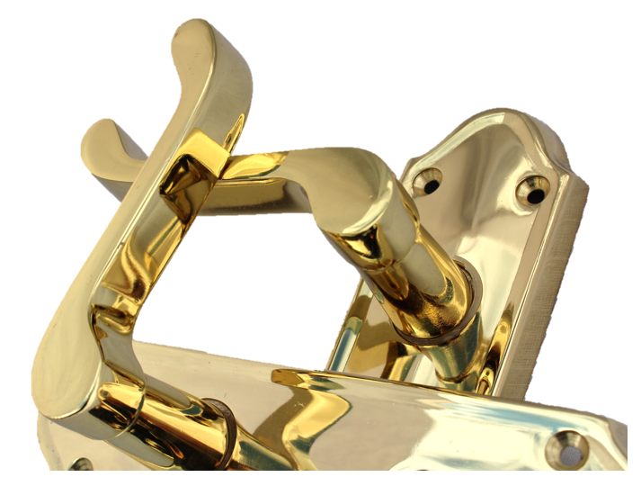 Askworth Brass Plate Internal Lock Door Handles+ 3 Lever Mortice Sash Lock-170mm
