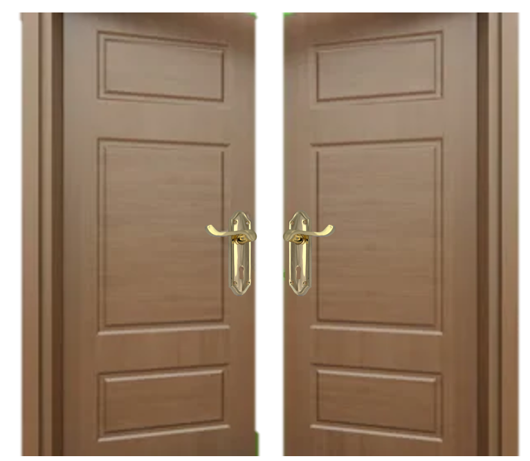 Askworth Brass Plate Internal Lock Door Handles+ 3 Lever Mortice Sash Lock-170mm
