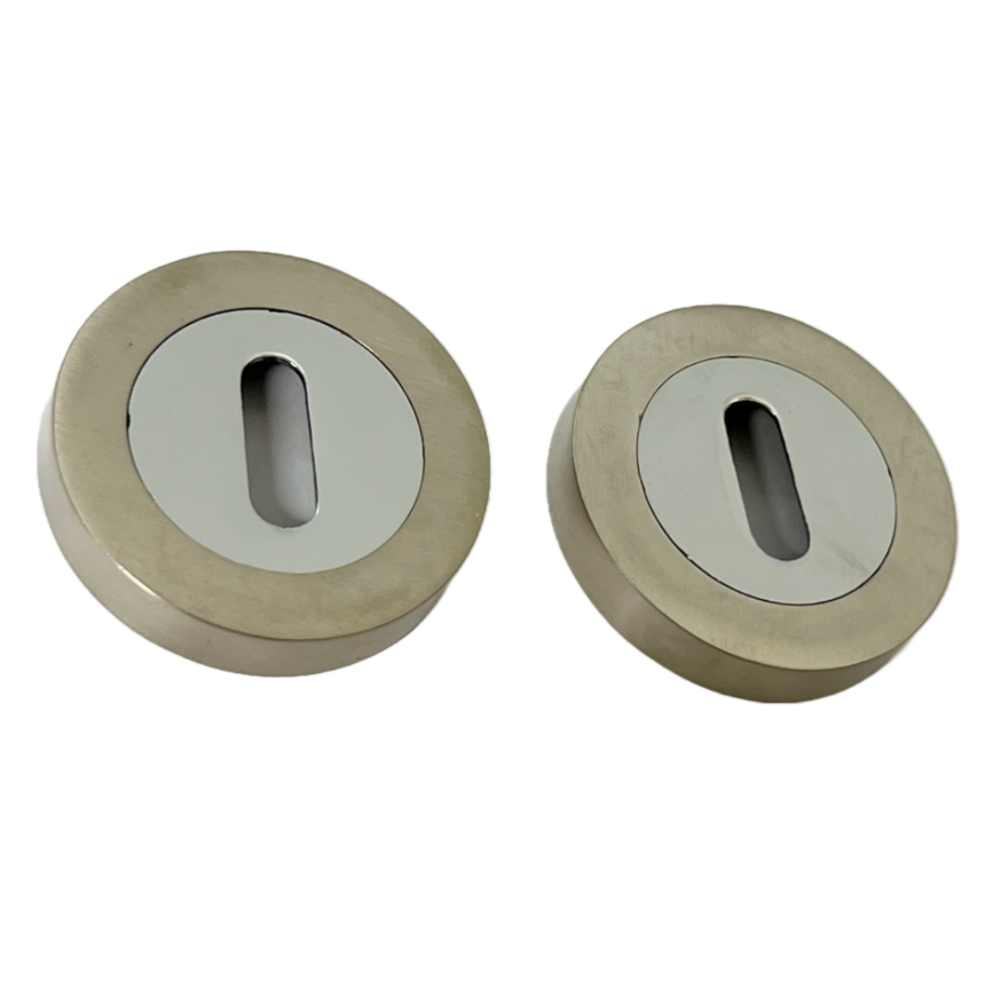 Chrome/ Satin Escutcheon