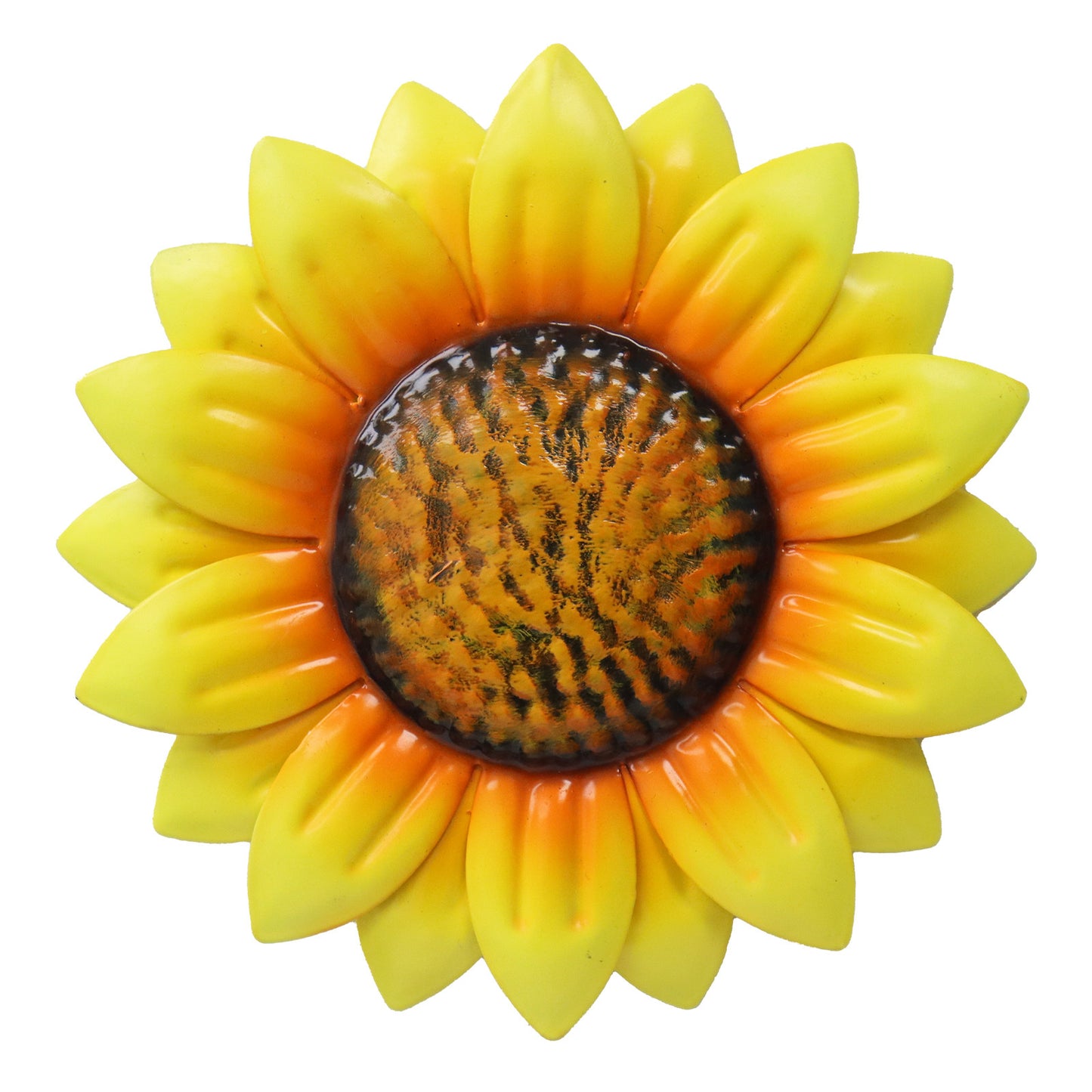 Large Metal Wall Mounted Sunflower