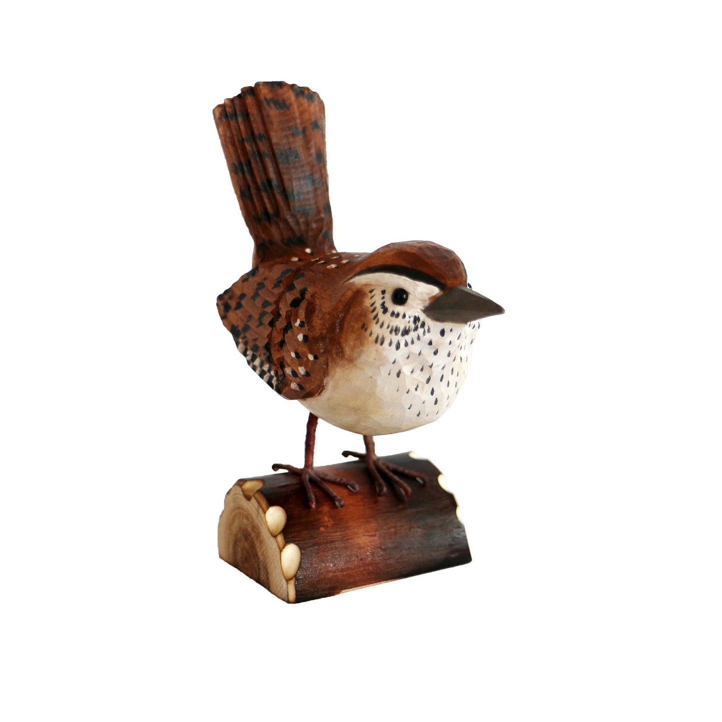 RSPB Hand Crafted Wooden Wren with Display Box