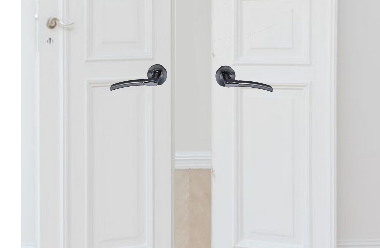 Epsom Chrome Satin Internal Door Handles