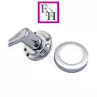 Chrome Victorian Twist Door Handles