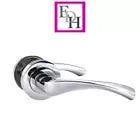 Chrome Victorian Twist Door Handles