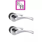 Chrome Victorian Twist Door Handles