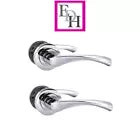 Chrome Victorian Twist Door Handles