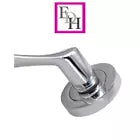 Chrome Victorian Twist Door Handles