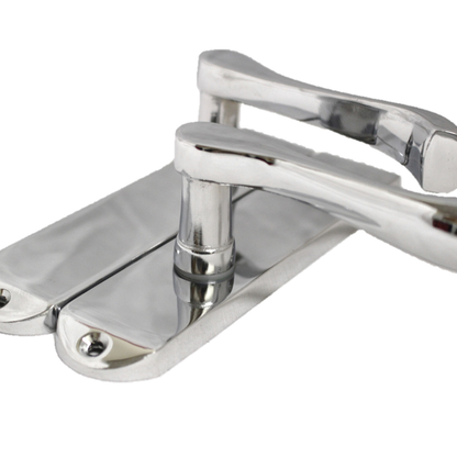 Polished Chrome Cadenza Victorian Scroll Door Handle Sets - 178mm x 38mm