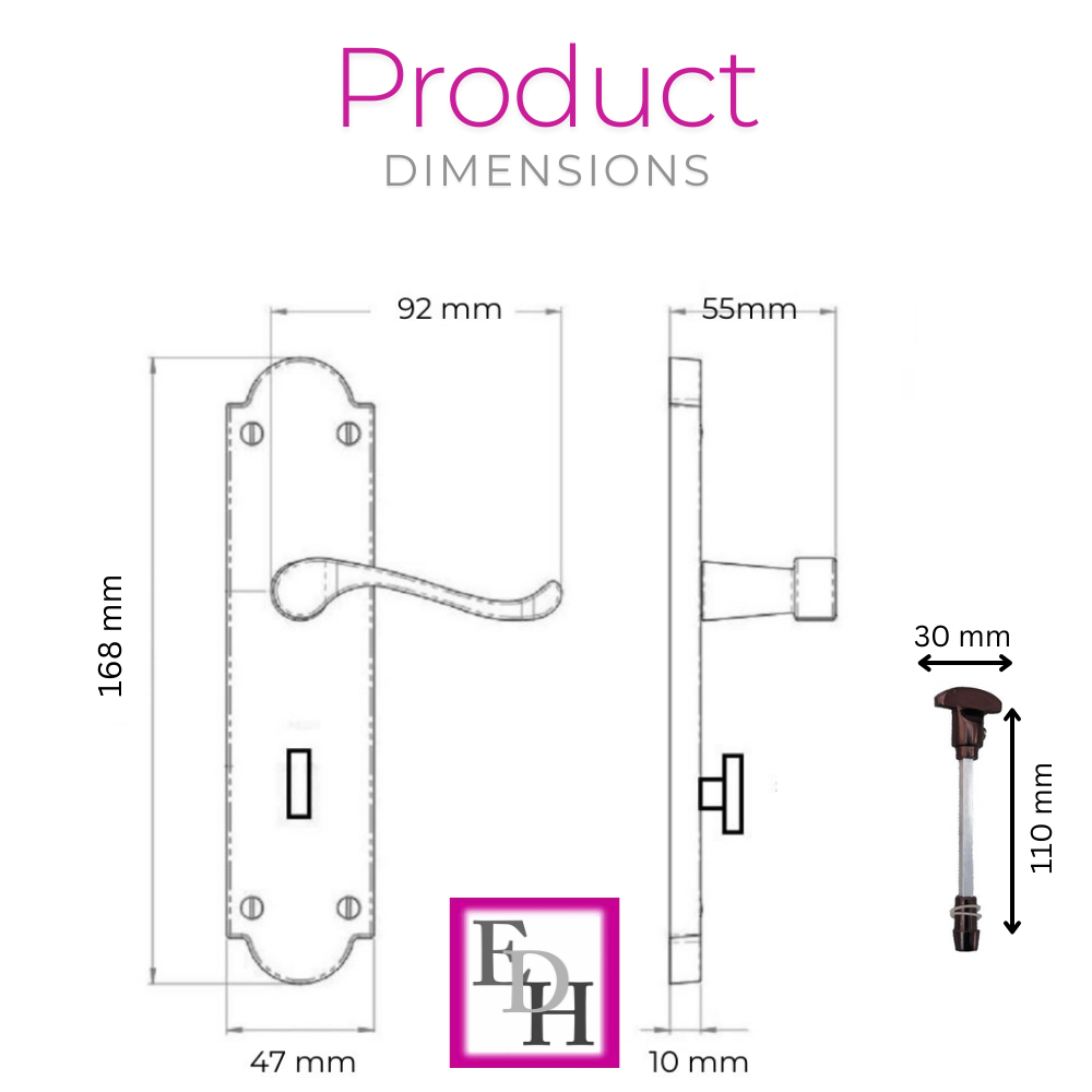 Black Nickel Door Handles