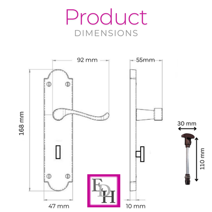 Black Nickel Door Handles