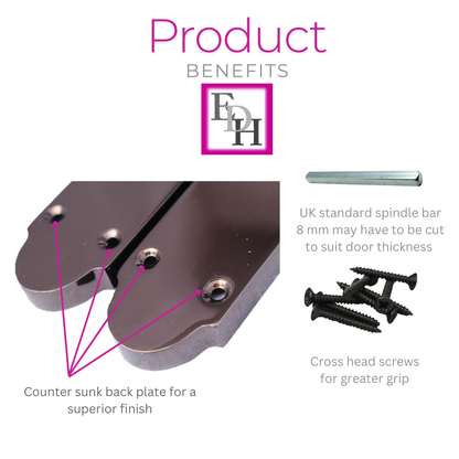 Black Nickel Door Handles