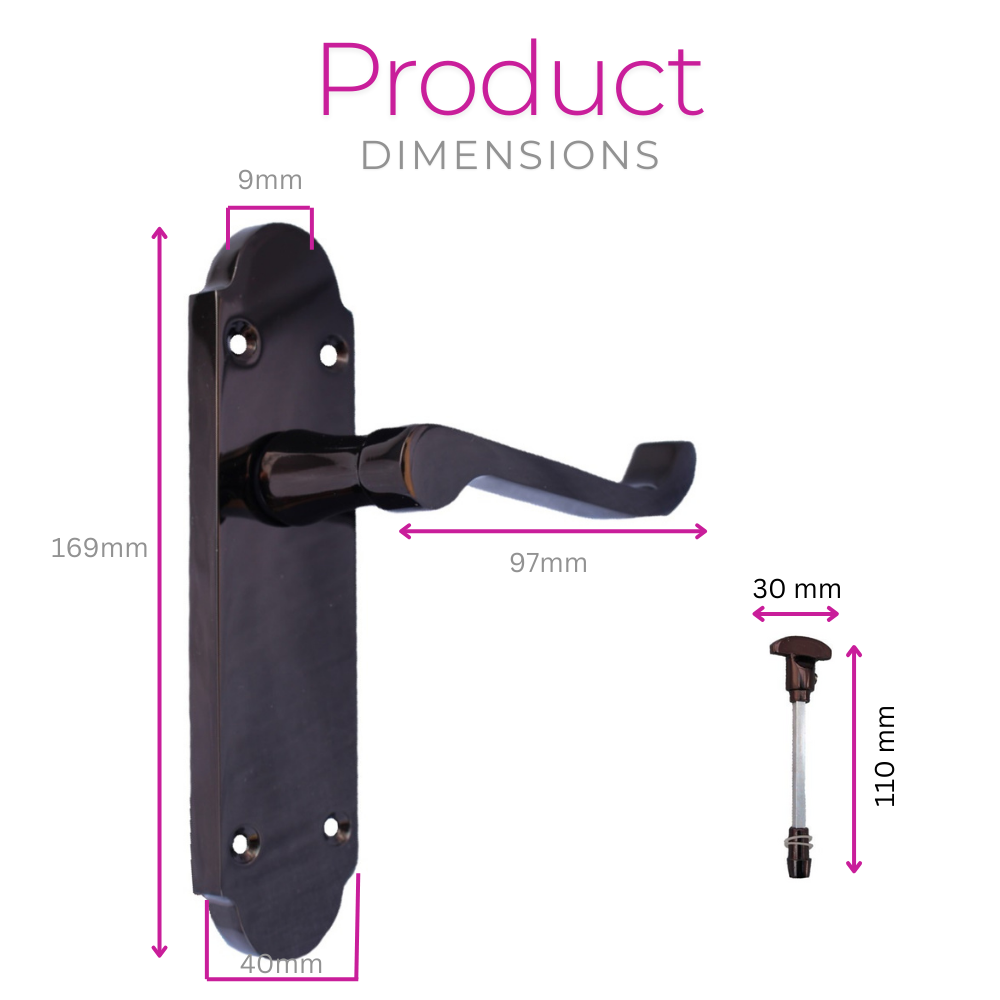 Black Nickel Door Handles