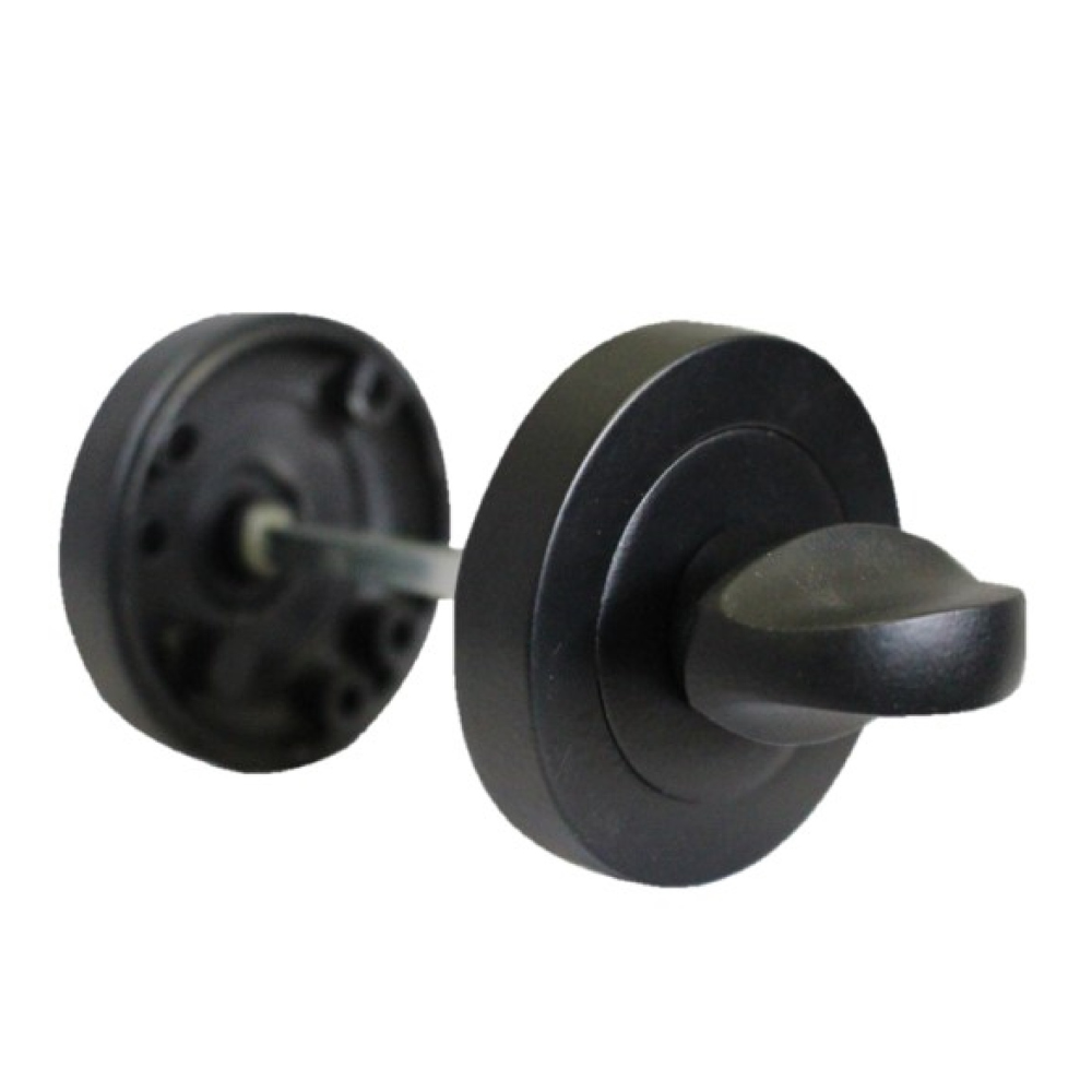 Bathroom Privacy Thumb Turn & Release – Black