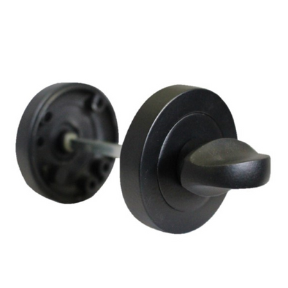 Bathroom Privacy Thumb Turn & Release – Black