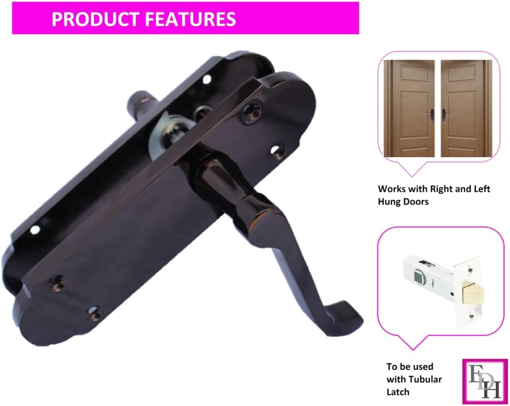Black Nickel Door Handles