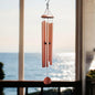 Concerto Musical Wind Chime – 40" Rose Gold (101cm x 18cm x 18cm) | Extra-Large Deep-Tone Metal Wind Chime for Outdoor & Indoor Décor