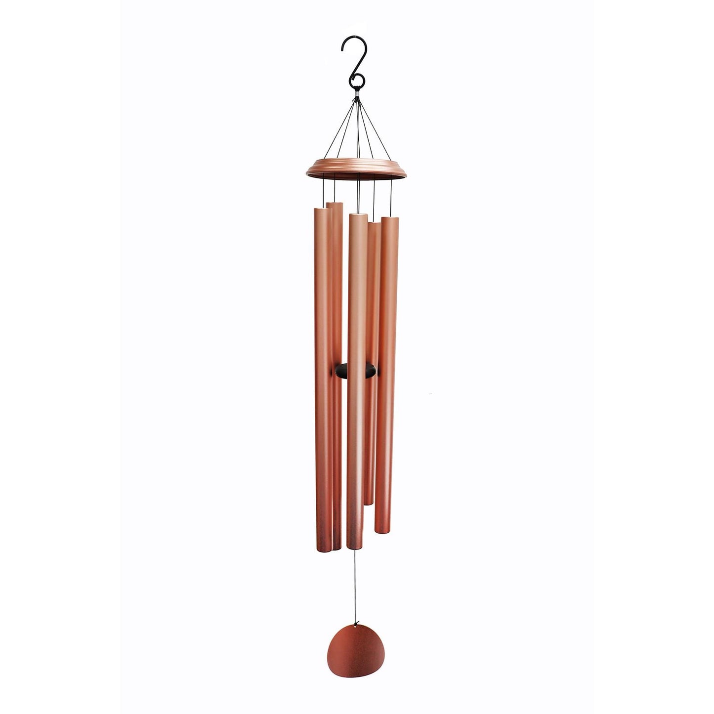 Concerto Musical Wind Chime – 40" Rose Gold (101cm x 18cm x 18cm) | Extra-Large Deep-Tone Metal Wind Chime for Outdoor & Indoor Décor
