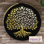 Metal Tree of Life Solar Wall Panel – 40 x 40 x 5 CM | Solar-Powered Metal Wall Art | Weatherproof LED Outdoor Décor for Garden, Patio