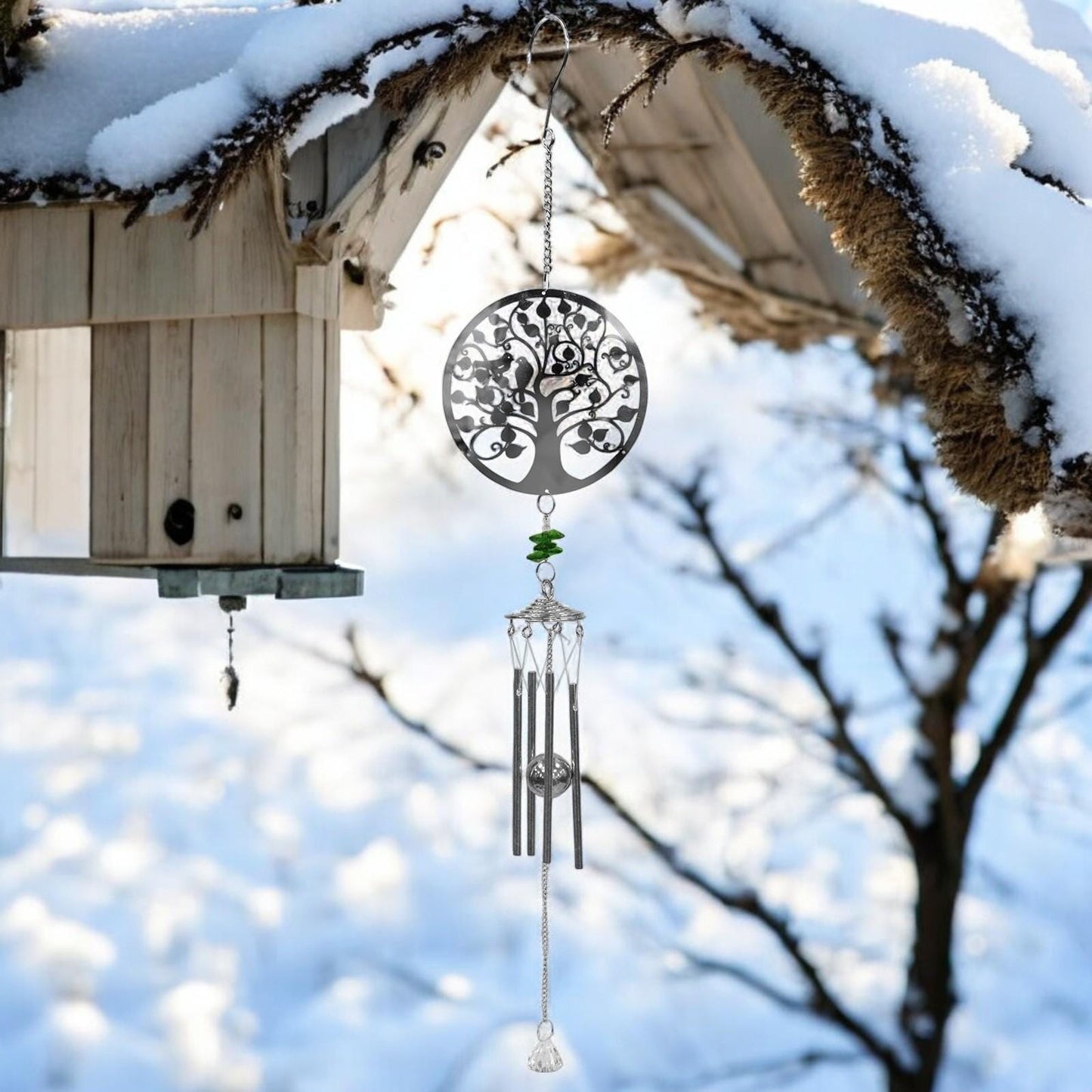 Tree Stainless Steel Hanging Wind Chime