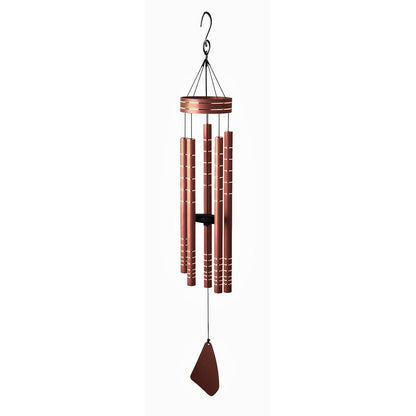 Chorus Musical Wind Chime – 100cm Rose Gold/Red/Green/Blue Outdoor Chime for Relaxing Melodies, Garden, Patio & Home Décor
