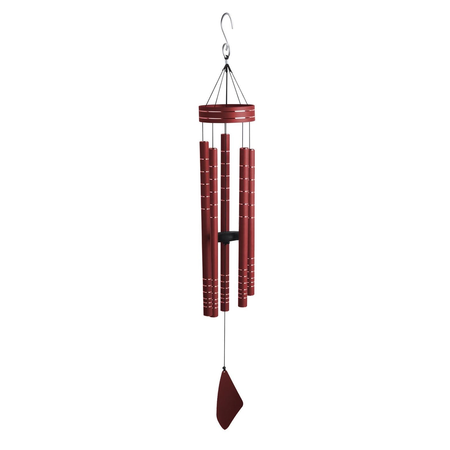 Chorus Musical Wind Chime – 100cm Rose Gold/Red/Green/Blue Outdoor Chime for Relaxing Melodies, Garden, Patio & Home Décor