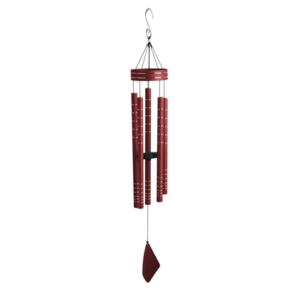Chorus Musical Wind Chime – 100cm Rose Gold/Red/Green/Blue Outdoor Chime for Relaxing Melodies, Garden, Patio & Home Décor