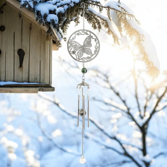 Butterfly Stainless Steel Hanging Wind Chime